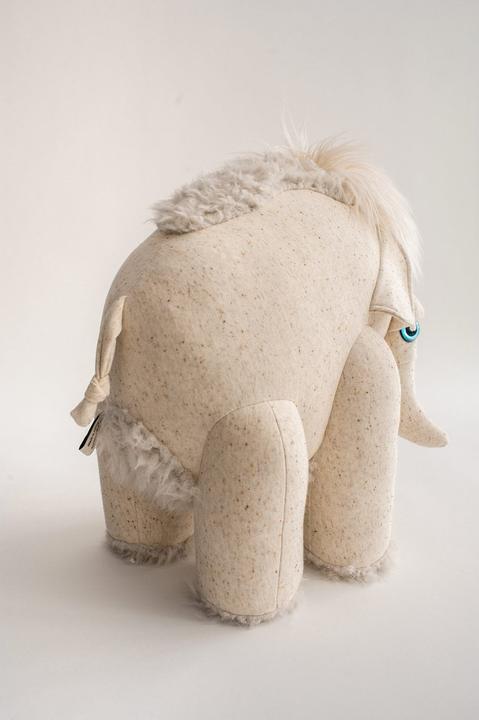Produktbild BigStuffed Albino Mammut Gross (42 cm)