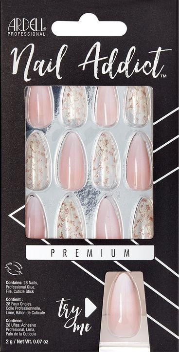 Actual product image Ardell Nail Addict Premium Gilded Ombre 24 Stk (Artificial nails)