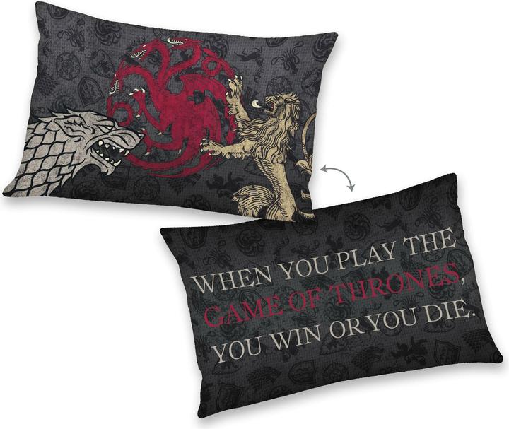Herding Game of Thrones Soft Velboa Kissen (30 x 50 cm)