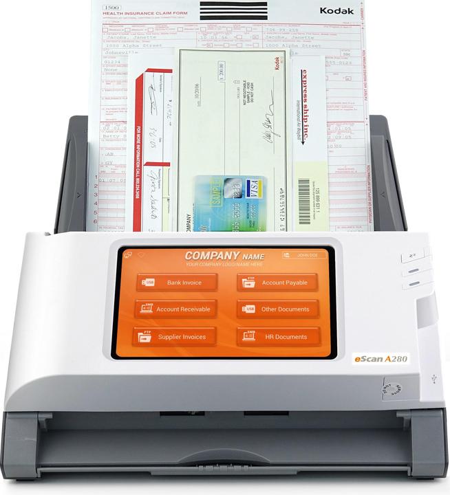 Produktbild Plustek eScan A 280 Enterprise (WLAN, Ethernet, USB)
