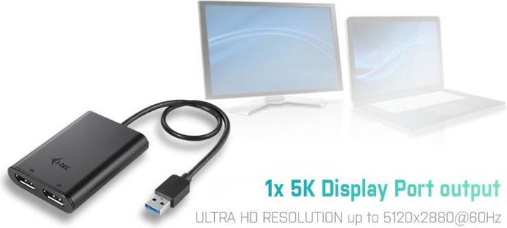 Produktbild i-tec USB 3.0 zu (DP, 6 cm)