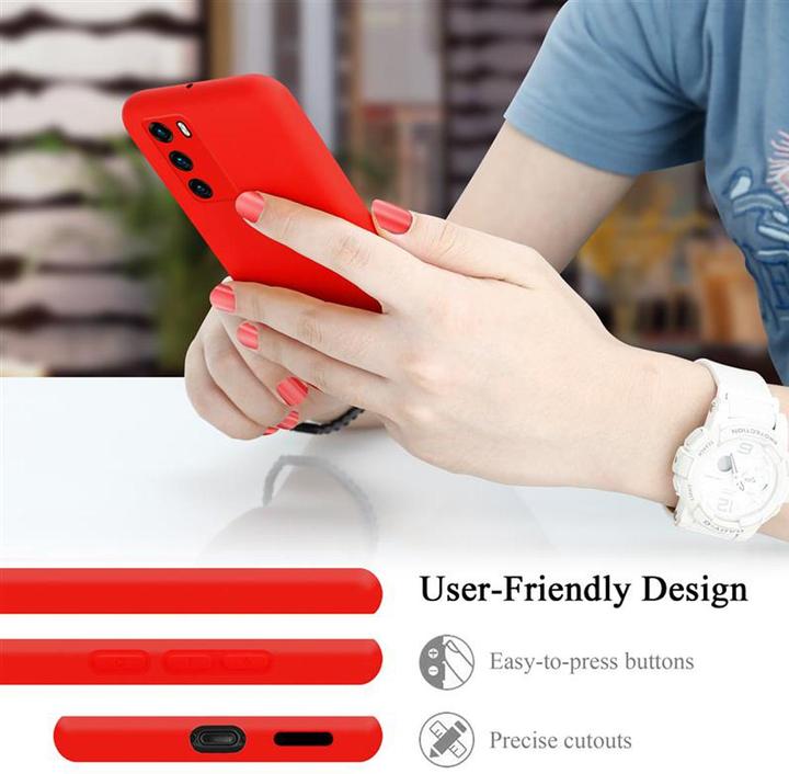 Produktbild Cadorabo TPU Liquid Silicone Case Cover (Huawei P40)