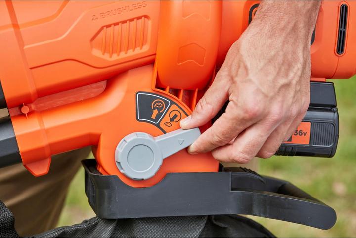 Produktbild Black & Decker BCBLV3625L1 (Akkubetrieb, Laubbläser, Laubsauger, Laubsauger-& bläser)
