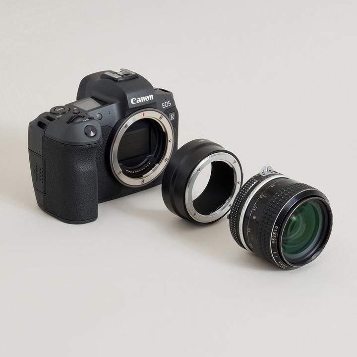 Actual product image Urth Lens Mount Adapter: Compatible with Nikon F Lens to Canon RF Camera Body