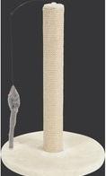 Produktbild Zolux 504049BEI Katzenkratzer Katzenkratzbaum (63 cm, Beige)