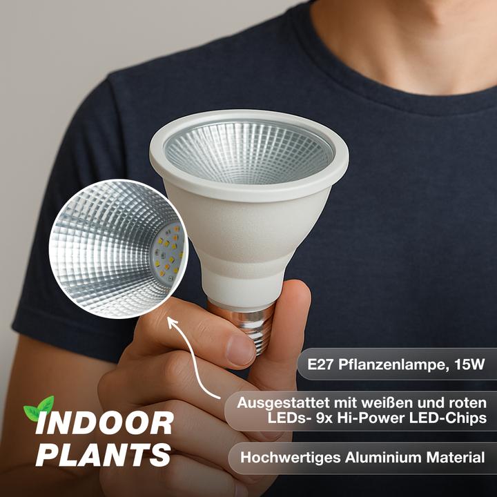 Produktbild Venso E27 Pflanzenlampe "Indoor plants" 15W 60° (LED)