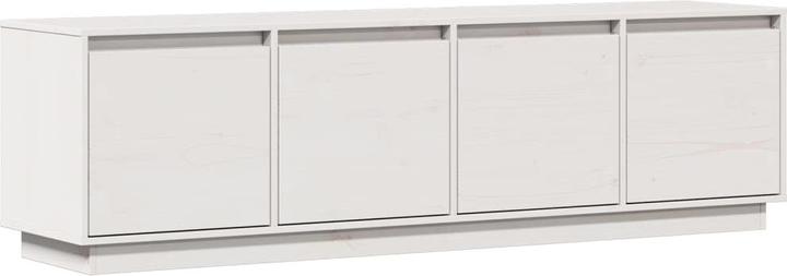 Produktbild VidaXL TV-Schrank Weiss 156x37x45 cm Massivholz Kiefer,Farbe