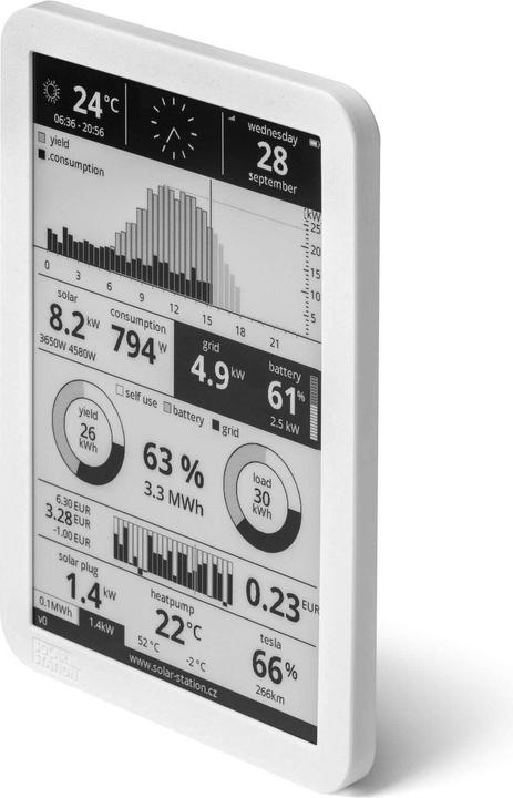Solar Station Solar Station 10" E-Ink-Display, Schnittstellen: WLAN