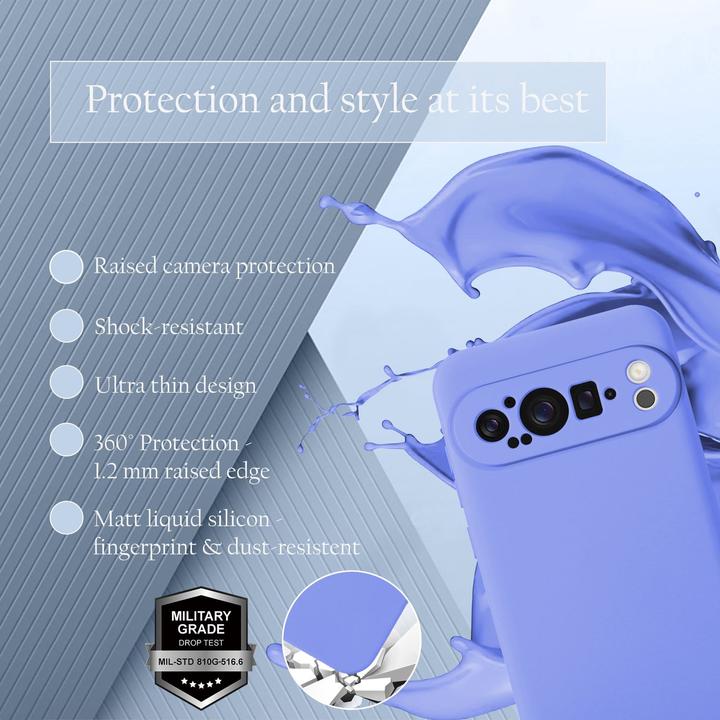 Produktbild Cadorabo Hülle für Google Pixel 9 PRO im Liquid Case Design (Google Pixel 9 Pro Fold)