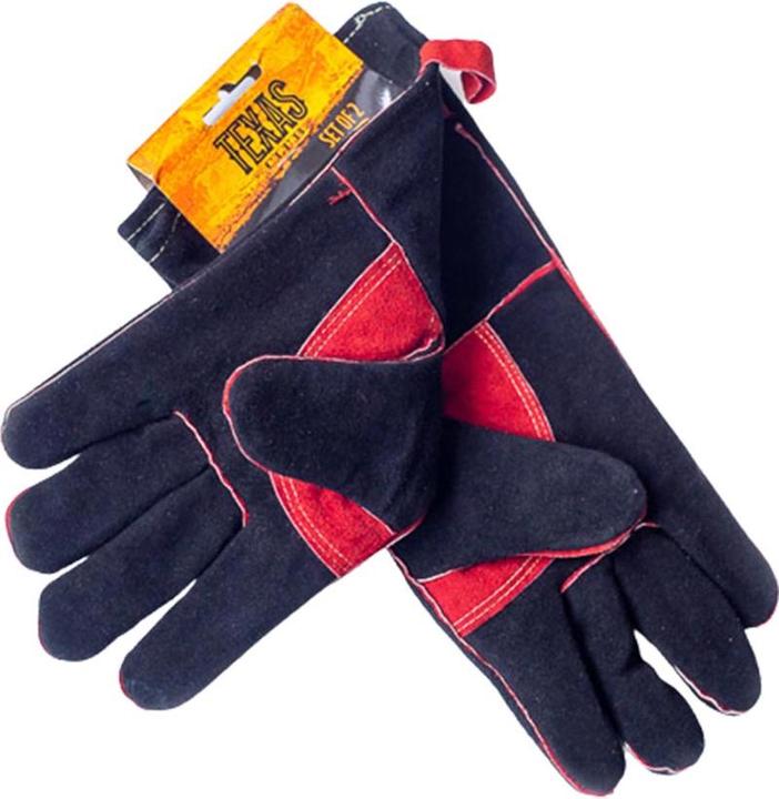 Produktbild Texas Grillhandschuh aus Leder (2er-Satz (Leder und Baumwolle)