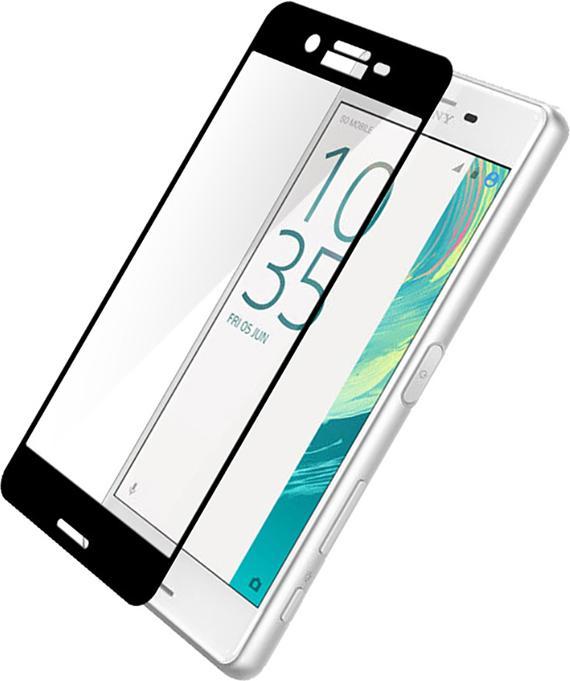 Image du produit Tellur Couverture intégrale en verre trempé pour Xperia XA1, Noir (1 pièce(s), Sony Xperia XA1)