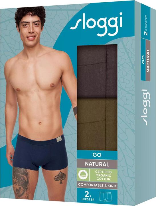 Produktbild Sloggi Go Natural (S, 2er Pack)