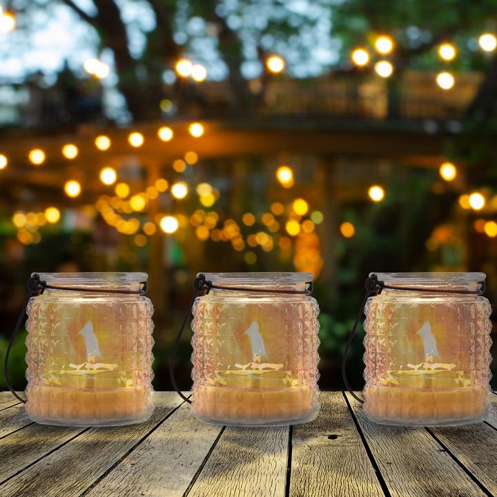 Actual product image Relaxdays 12x lantern (1 x, 9.5 x 8 x 18 cm)