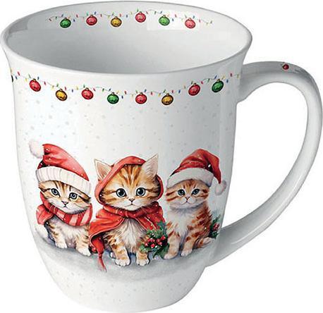 Produktbild Ambiente Lustige Weihnachtskätzchen (20 x, 33 x 33 cm)