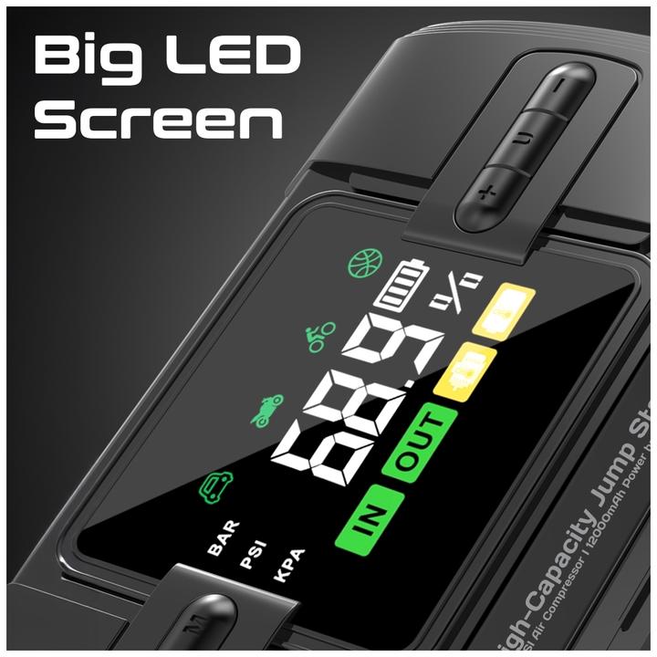 Image du produit ProMate PatrolPack-3 Hochleistungs-Auto-Starter (1200 A, 12000 mAh)