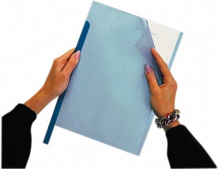 Immagine prodotto Durable Binario di fissaggio 3 mm, trasparente, 50 binari (A4, 50 x)