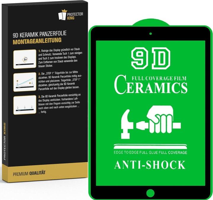 Actual product image Protectorking 4x Ceramic-Glass Full Cover HD Klar (4 Piece, IPad Mini 4)
