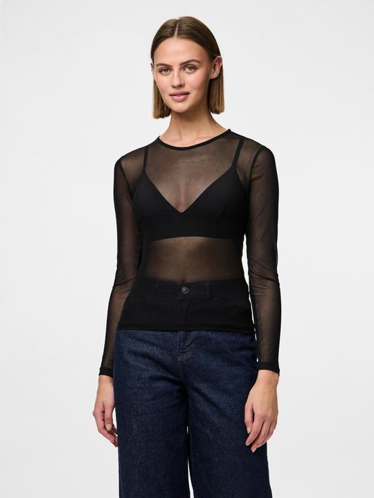 Produktbild Pieces Pcninni Ls Mesh Top Noos Bc (L)