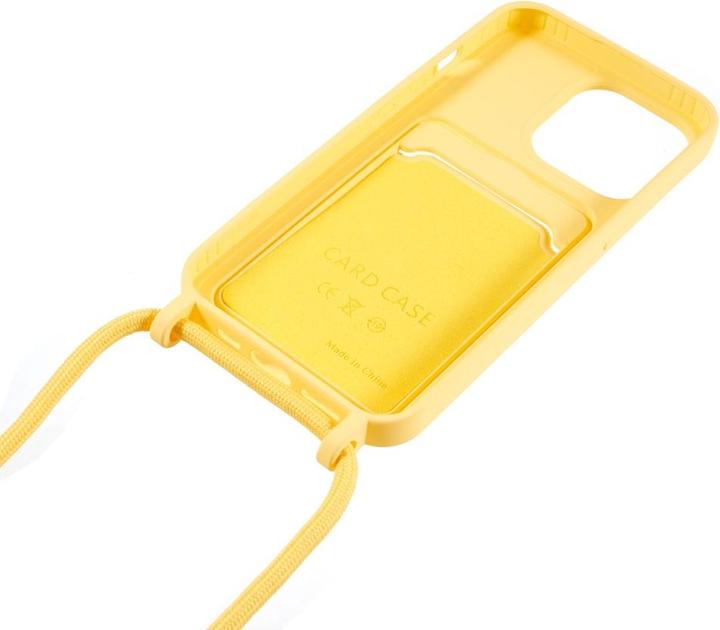 Produktbild Ueli Express Halsband Silikon Hülle mit Kreditkartenfach (Apple iPhone 15 Pro Max)
