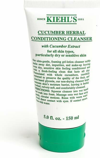 Image du produit Kiehl's Cucumber Herbal Alcohol-Free Toner (tonique sans alcool à la citrouille) (Lait nettoyant, 150 ml)