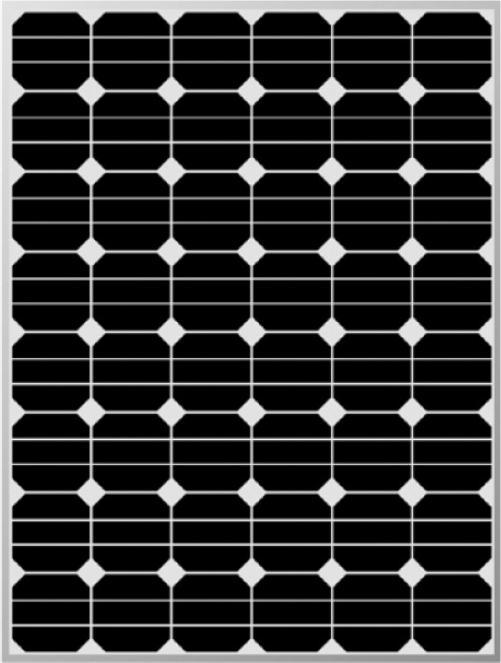 Produktbild DC Solar Solarmodul E680M48 black (170 W, 11 kg)
