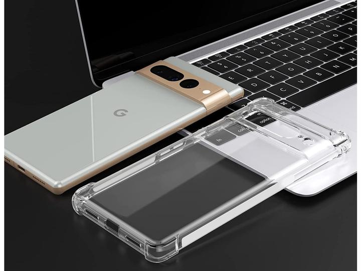 Actual product image Screenguard Google Pixel 7 Pro Case Crystal Soft Airbag Bumper (Google Pixel 7 Pro)