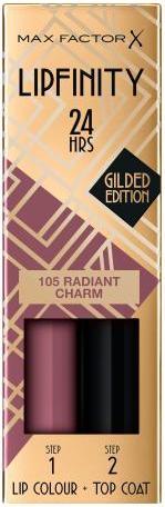 Max Factor Lipfinity 24HRS Lip Colour (105 Radiant Charm)