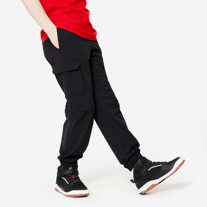 Produktbild Decathlon Jogginghose Kinder Cargo - schwarz