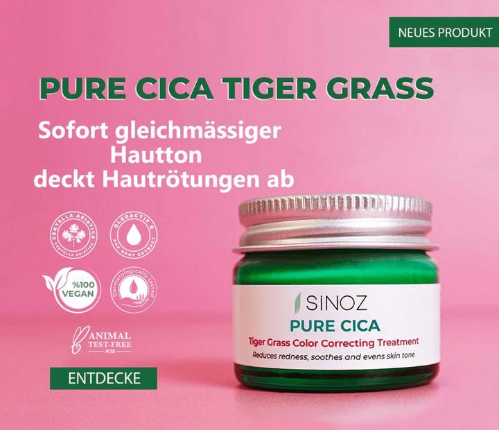 Actual product image Sinoz Pure Cica Tigergrass Tone Balancing Cream 15ml (15 ml, Face toner)