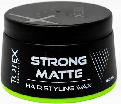 Totex Hair Men Styling Hair Wax Strong Hold Texture Matte Natural Matte Look Finish 150ml Pear (Haarwachs, 150 ml)