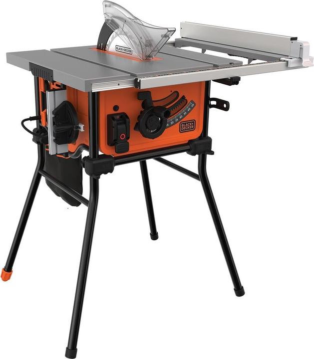 Black & Decker BES720-QS, 4800 RPM, 8,5 cm, Vrijstaand, Zwart, Oranje, Roestvrij staal, 1800 W, 25,4 cm