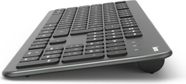 Image du produit Hama KW-700 Clavier RF sans fil QWERTZ DE Anthracite (DE, Filaire, Sans fil)