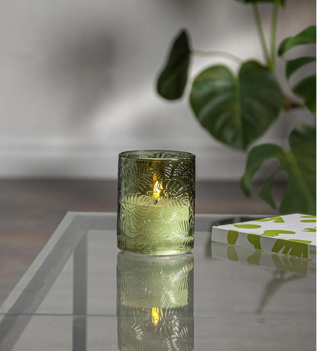 Produktbild Star Trading LED Pillar Kerze Flamme Leaf (1 x)