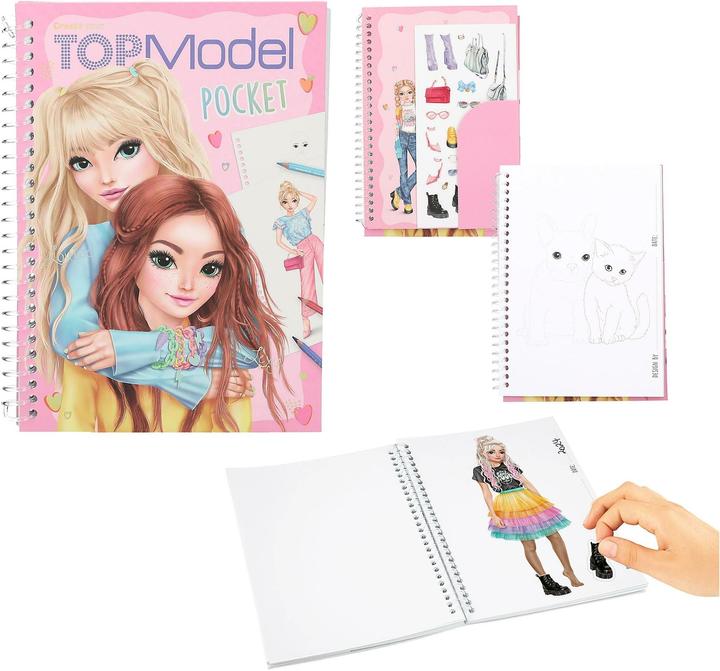 Immagine prodotto Depesche TOPModel Pocket Malbuch