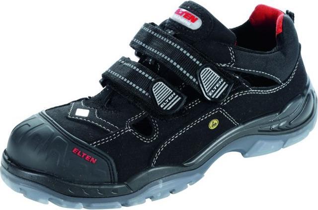 Produktbild Elten Herren S1P Sicherheitssandalen "SCOTT PRO ESD" schwarz Grösse 39 (S1P, 39)