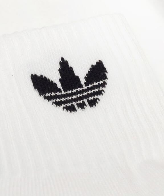 Actual product image adidas Mid 1/4 Crew Socks (3 Pack) (L)