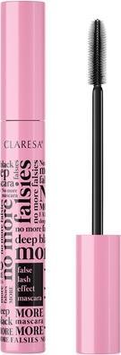 Claresa No More Falsies Mascara - Tiefschwarz (Tiefschwarz)