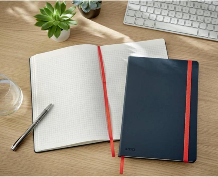 Produktbild Leitz Notizbuch Cosy B5, Kariert, Grau (B5, Kariert, Harter Einband)