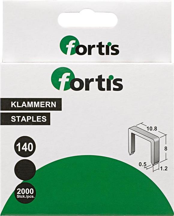 Produktbild Magni Heftklammer 8 mm a 2000Stk. FORTIS (2000 x)
