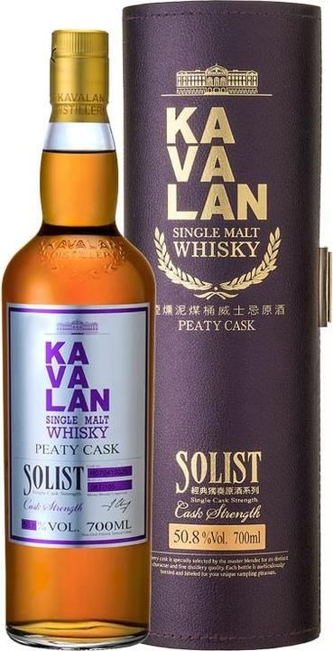 Produktbild Kavalan Single Malt Peaty Cask Small Batch (Single Malt, 1 x 70 cl)