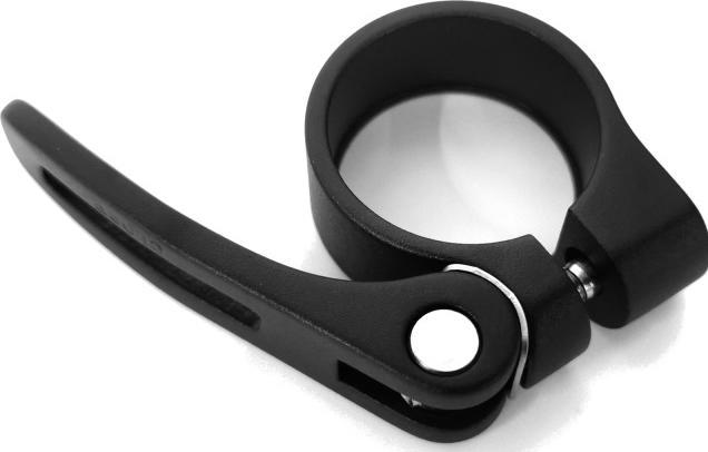 Bevato Sattelklemme 31.8mm Aluminium, Schnellspanner, schwarz