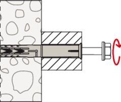 Actual product image Fischer Frame dowel R 88542 (50 pcs.)