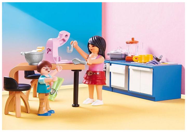 Produktbild Playmobil Familienküche (70206, Playmobil Dollhouse)