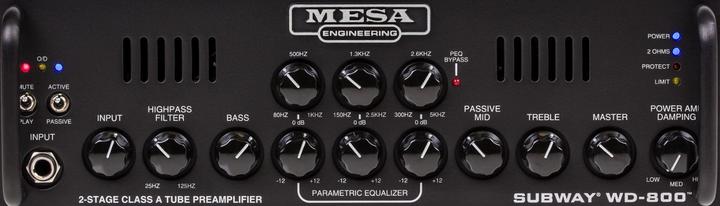 Actual product image Mesa Boogie Subway WD 800 Head (Bass, 800 W)