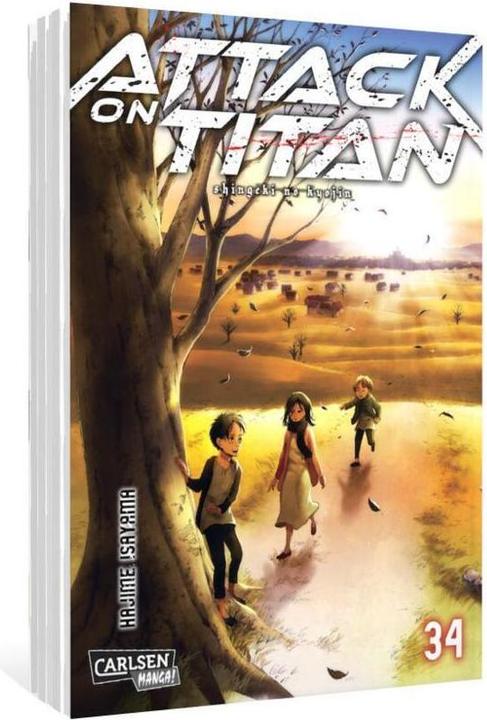 Produktbild Attack on Titan 34 (Deutsch, Hajime Isayama, 2022)