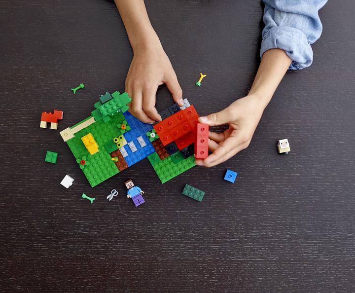 Actual product image LEGO The sheep farm (21153, LEGO Minecraft)