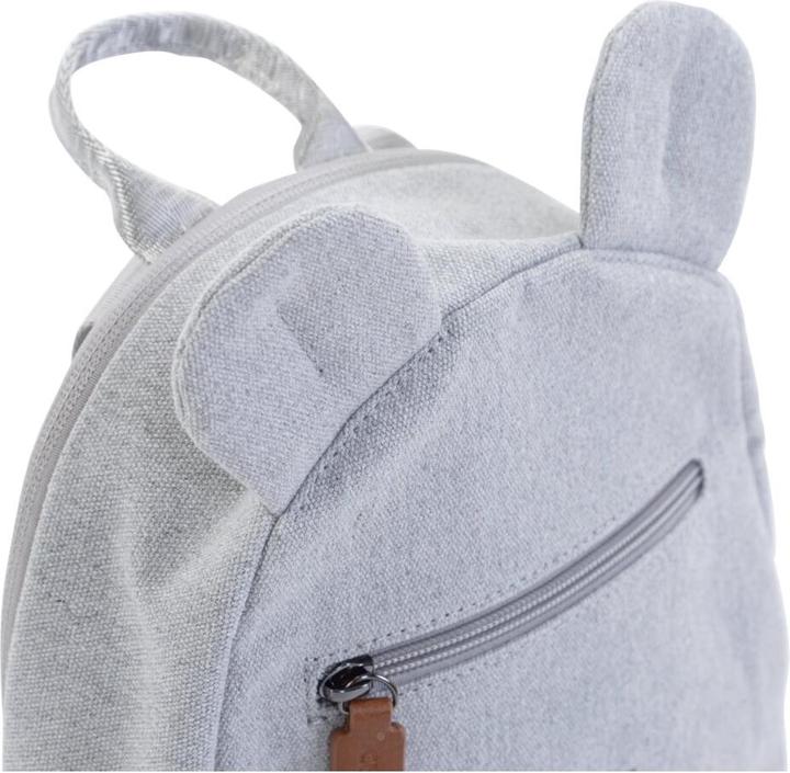 Actual product image Childhome Kinderrucksack "My First Bag" canvas grau