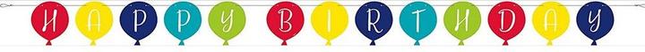 Produktbild Unique Party Geformtes Happy Birthday Banner