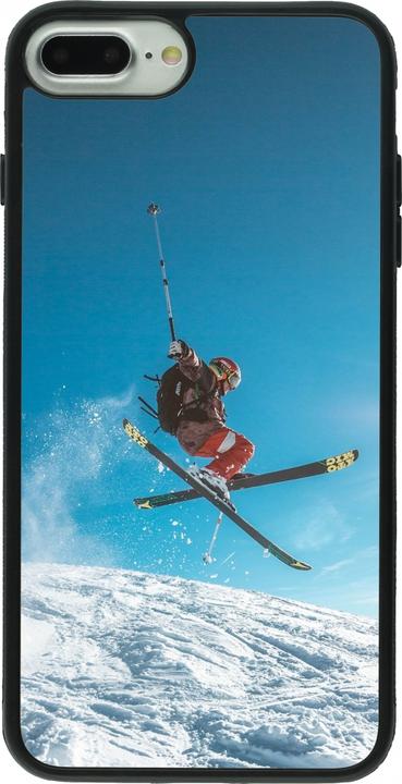 Produktbild PhoneLook Hülle Silikon schwarz Winter 22 Ski Jump (Apple iPhone 7 Plus)
