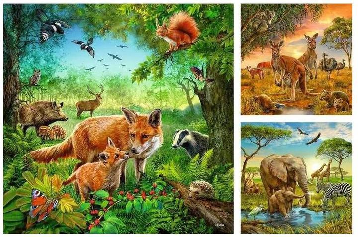 Produktbild Ravensburger Tiere der Erde (49 Teile)
